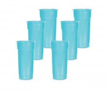 Jogo Copo  plastico 400 Ml - Embalagem c/ 6 peças